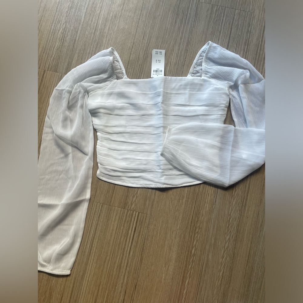 Hollister, chiffon Long sleeve Top
